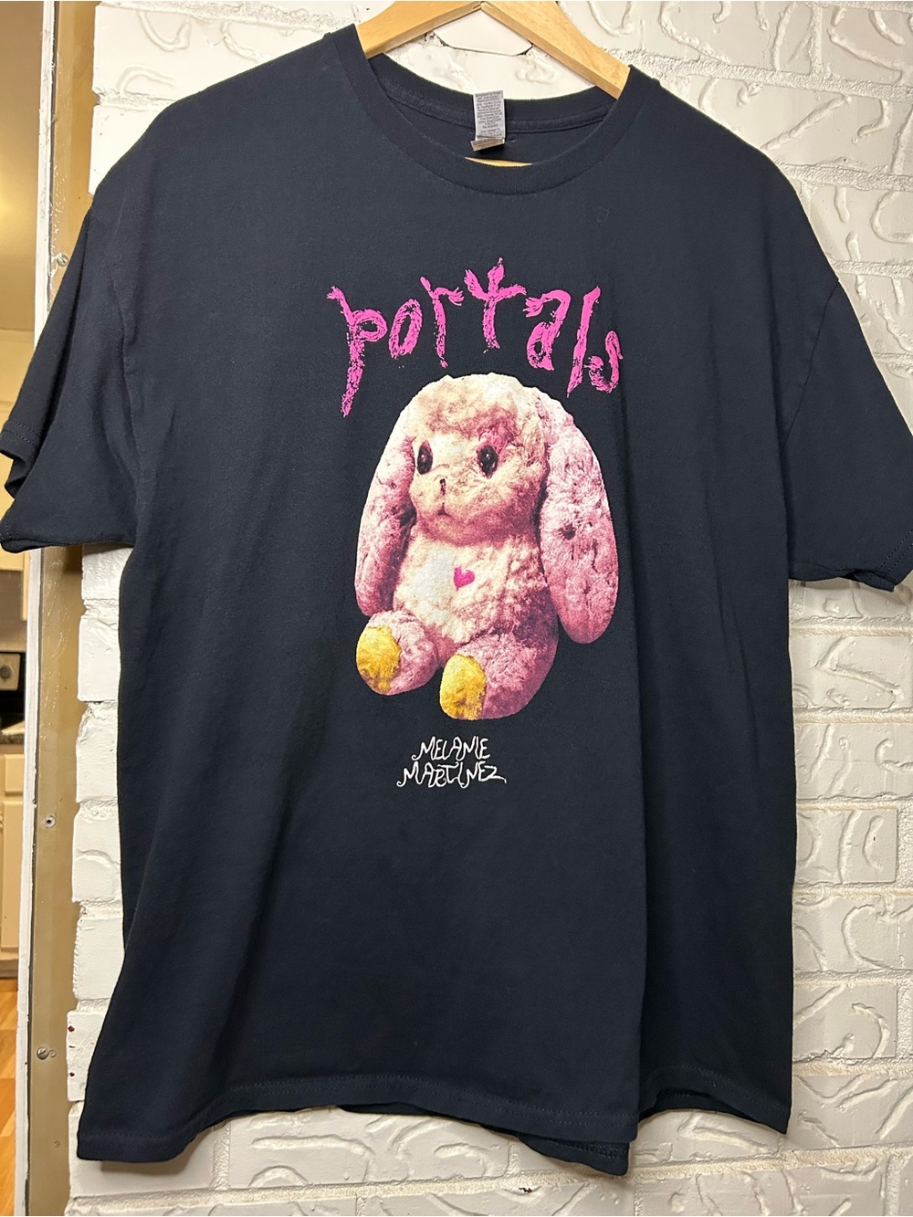 Melanie Martinez - Portals Album Pink Bunny Shirt - Size XL